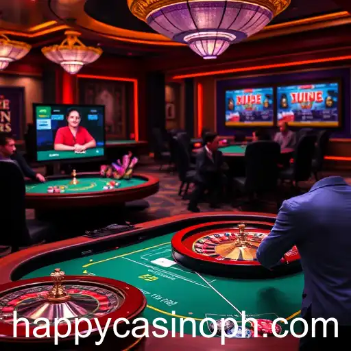 Exploring the Thrilling World of Live Casino Games at Happy PH Casino
